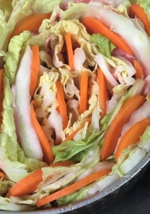 白菜と豚肉のミルフィーユ鍋-レシピのメイン写真