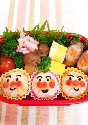 キャラ弁【アンパンマン】1歳9ヶ月-レシピのメイン写真