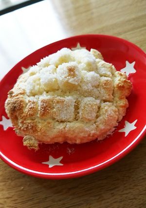 お豆腐で早い簡単美味✨ミニメロンパン✨-レシピのメイン写真