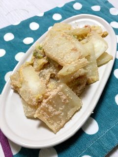 白菜のめんたいバター炒め♡-レシピのメイン写真