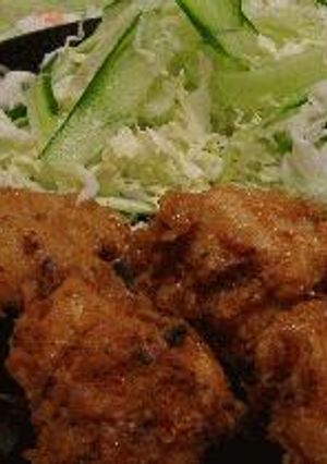 梅風味の鶏揚げ-レシピのメイン写真