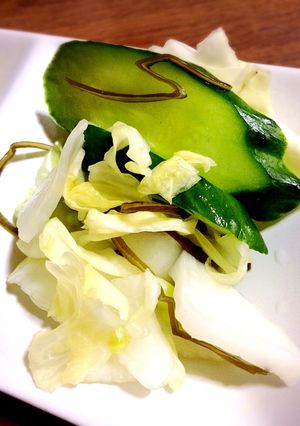 残った野菜で♡簡単浅漬け-レシピのメイン写真