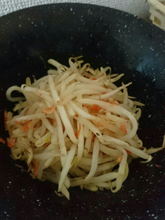 給料日前の節約1品!レンチン小エビもやし-レシピのメイン写真