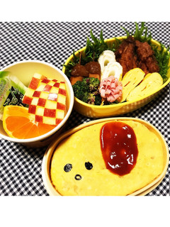 キャラ弁【ぐでたま弁当】-レシピのメイン写真
