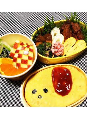 キャラ弁【ぐでたま弁当】-レシピのメイン写真