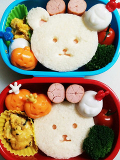 幼稚園(年少)双子のお弁当6-レシピのメイン写真