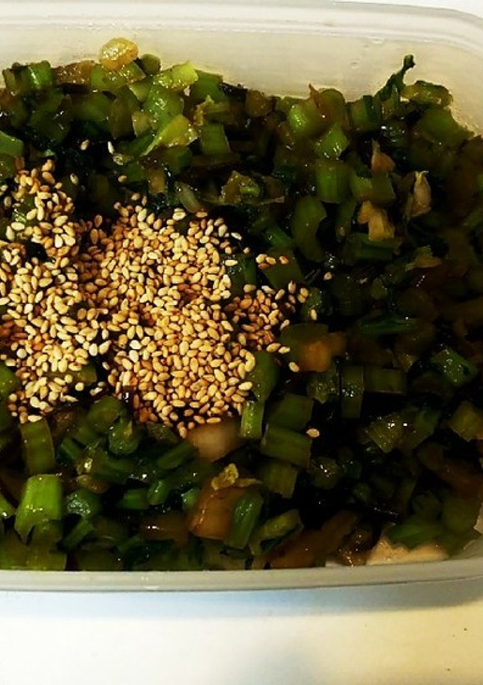 大根とかぶの葉で簡単ふりかけ-レシピのメイン写真