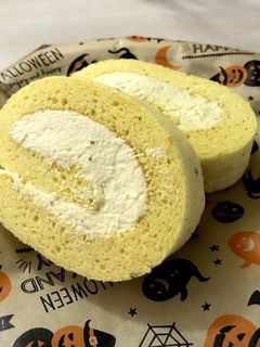 ☆かぼちゃのしっとりロールケーキ☆-レシピのメイン写真