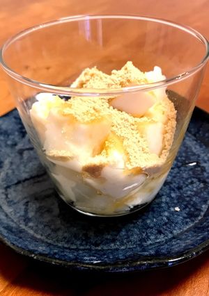 ミルクわらび餅 簡単おやつ♪-レシピのメイン写真