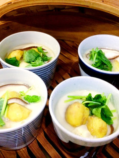 栗の茶碗蒸し-レシピのメイン写真