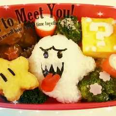 キャラ弁＊テレサ＊マリオ＊ハロウィン-レシピのメイン写真