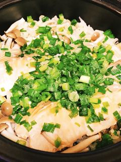 土鍋de秋鮭の炊き込みごはん-レシピのメイン写真
