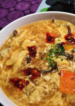 おうち中華☆サッポロ一番で酸辣湯麺-レシピのメイン写真