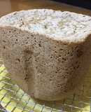 HBノンオイル発芽玄米粉と全粒粉食パン