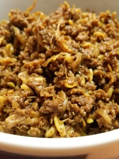 もやしもそぼろ!味噌カツソースで鰯そぼろ-レシピのメイン写真