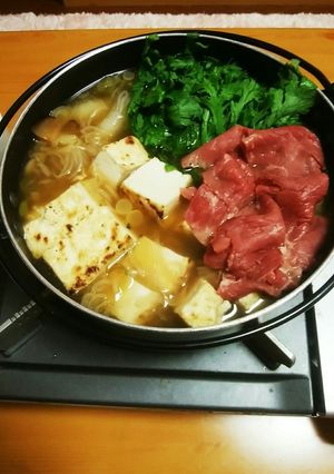 簡単♪膵炎＆肝機能に優しいすき焼き-レシピのメイン写真