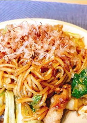 ただのウマイやつ(焼きそば)-レシピのメイン写真