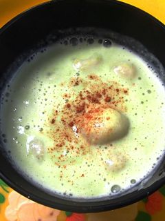 枝豆のおしるこ-レシピのメイン写真