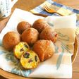 HMで簡単♪かぼちゃとレーズンの揚げパン