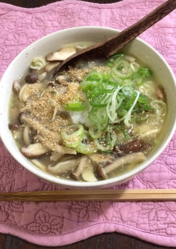 3種の茸で★とろみみぞれ塩ラーメン-レシピのメイン写真