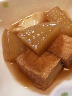簡単*厚揚げと大根の煮物*-レシピのメイン写真