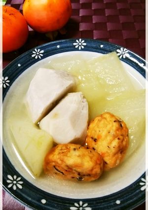 味沁み良し✿冬瓜と八つ頭の煮物-レシピのメイン写真