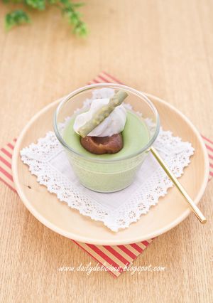 抹茶パンナコッタ-レシピのメイン写真