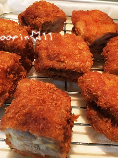豚バラカルビ肉でミルフィーユカツ-レシピのメイン写真