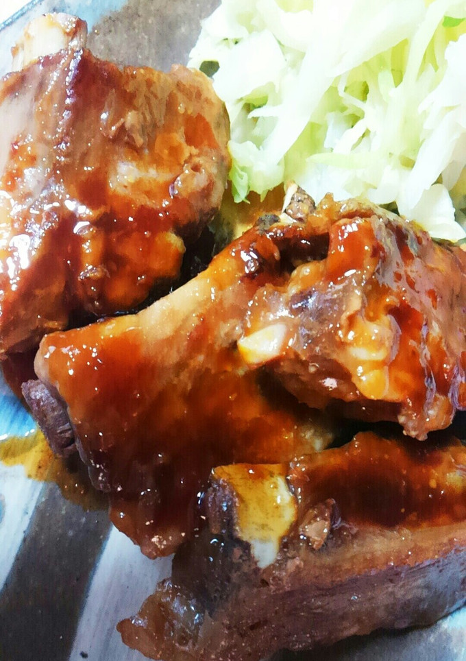 骨つき焼き肉味噌ﾀﾞﾚゆりさん風-レシピのメイン写真