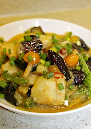 里芋と茄子となめこのみぞれ煮-レシピのメイン写真