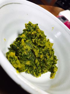♪かぼちゃの皮のペースト♪-レシピのメイン写真