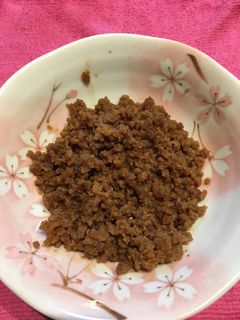 ふんわり肉そぼろ-レシピのメイン写真