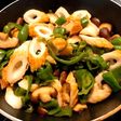 竹輪ピーマン椎茸バタポン