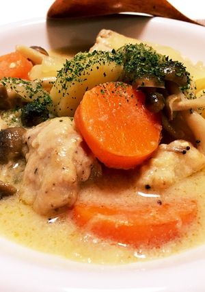 ほっこり☆豆乳シチュー【味噌風味】-レシピのメイン写真