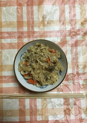 豚こまの炊き込みご飯-レシピのメイン写真