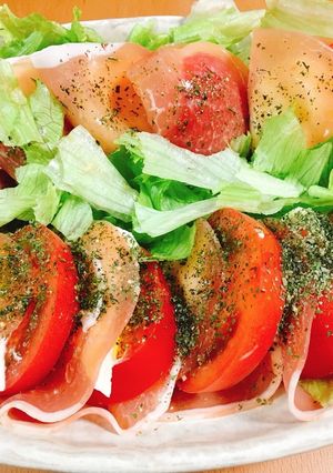 わが家の簡単！！カプレーゼ♪-レシピのメイン写真
