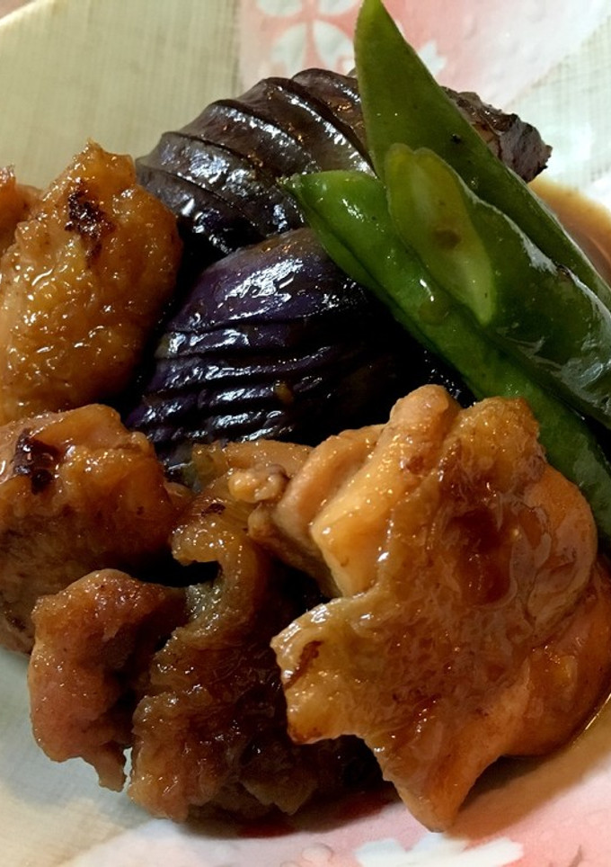 簡単♪茄子と鶏肉の煮物-レシピのメイン写真