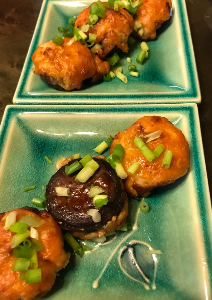 のせて焼くだけ！しいたけの明太マヨ焼き-レシピのメイン写真