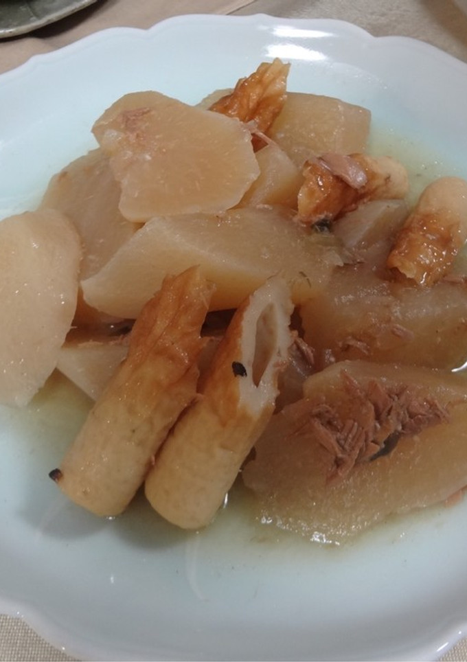 大根とツナの煮物-レシピのメイン写真