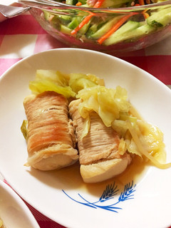 高野豆腐の肉巻き煮。-レシピのメイン写真