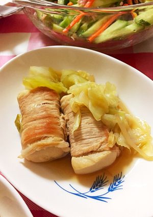 高野豆腐の肉巻き煮。-レシピのメイン写真
