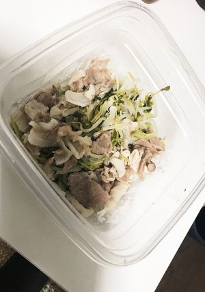 豆苗サラダ-レシピのメイン写真