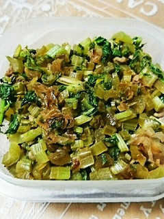 大根葉とひき肉のふりかけ-レシピのメイン写真