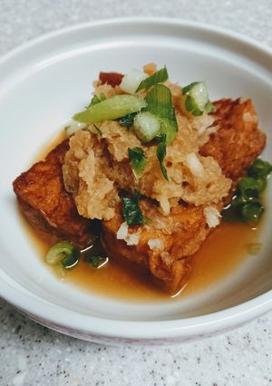 簡単！しっかり味が染みた厚揚げのみぞれ煮-レシピのメイン写真