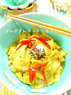お箸が止まらない♪白菜のカレー醤油煮-レシピのメイン写真