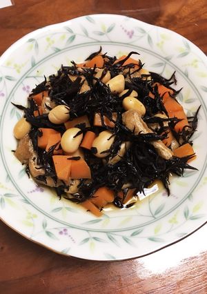 ほっこり♪ひじきと大豆の煮物-レシピのメイン写真
