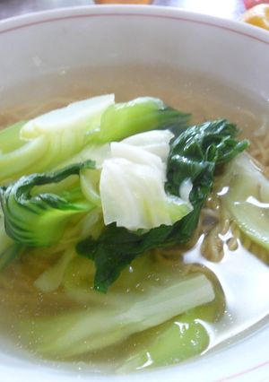 澄まし汁のような野菜ラーメン-レシピのメイン写真