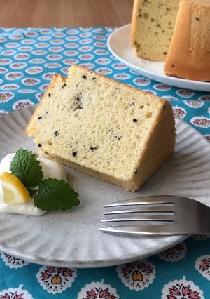さつまいもシフォンケーキ-レシピのメイン写真
