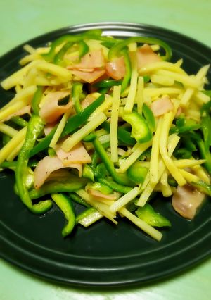 ベーコンと色々野菜のアーリオオーリオ-レシピのメイン写真