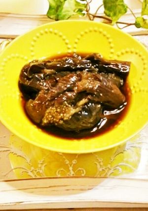 ヘルシーな茄子の煮浸し-レシピのメイン写真